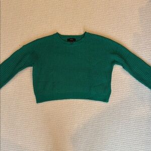 Forever 21 Teal Crew Neck Sweater
